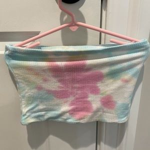 Tie dye tube top from lfstore size xs